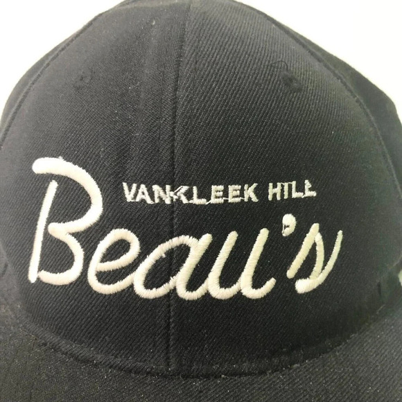 Vankleeks Hill Beaus Bewery Beer Hat  Snapback Baseball Hat Flaws - Picture 14 of 16